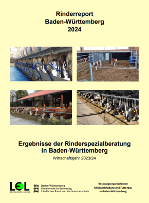 Symbolbild - Titelseite des Rinderreports 