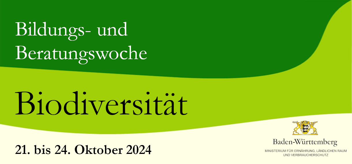 Bildungs- und Beratungswoche Biodiversität vom 21.-24.10.2024