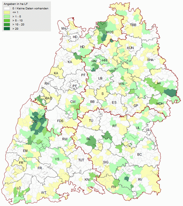 zum Vergrößern bitte klicken... Karte_Weihnachtsbaumkulturen