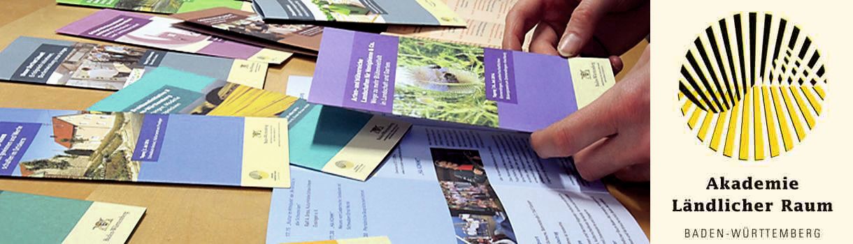 Flyer der ALR / Logo der ALR