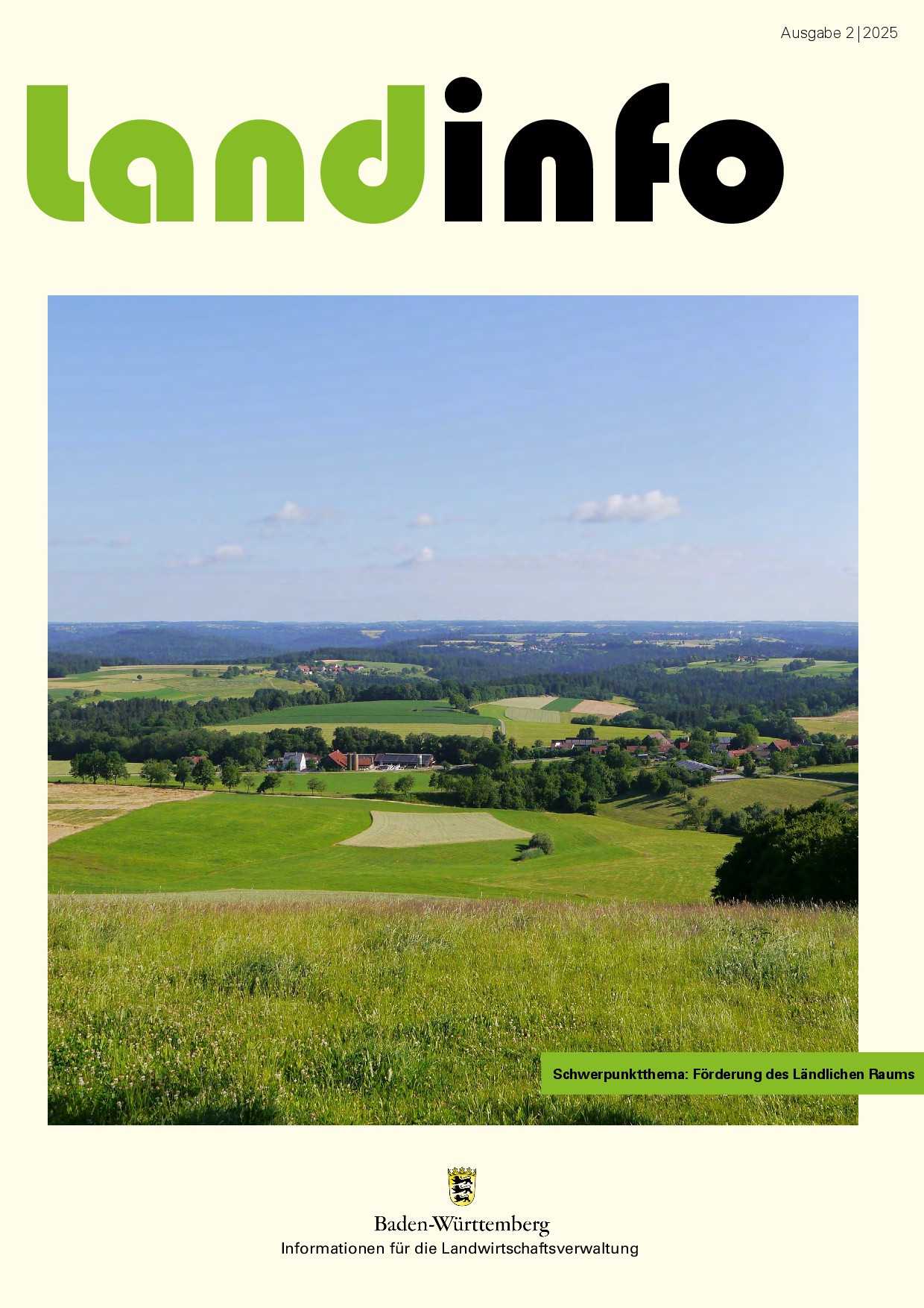 Titelbild Landinfo 2/2025