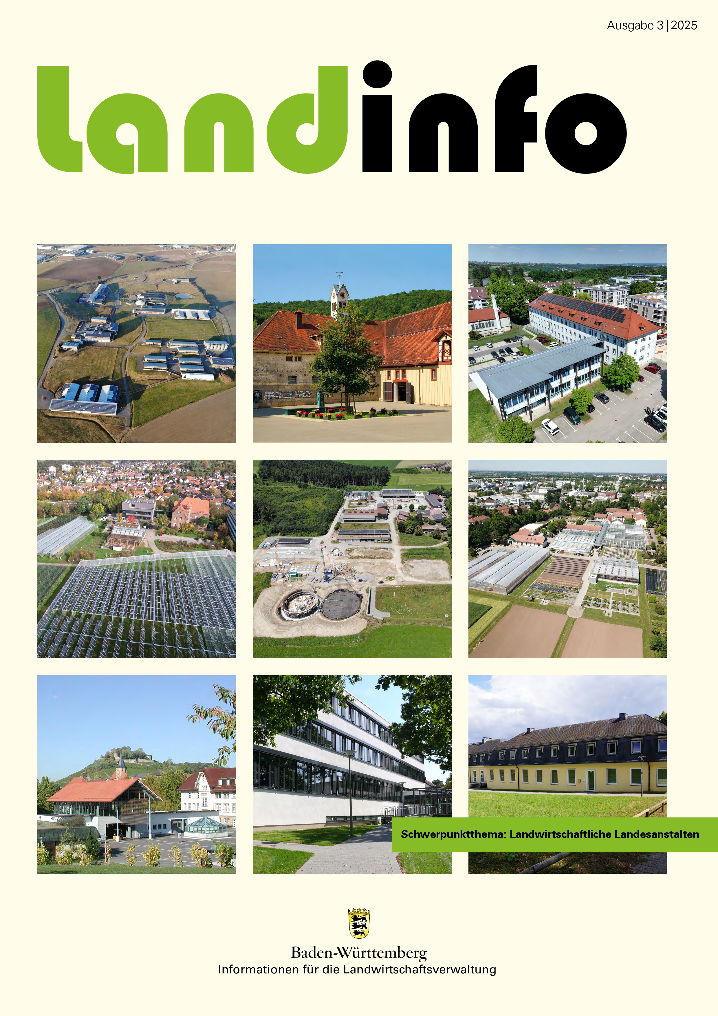Titelbild Landinfo 3/2025