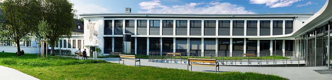 Gebäude der Fachschule Wangen.