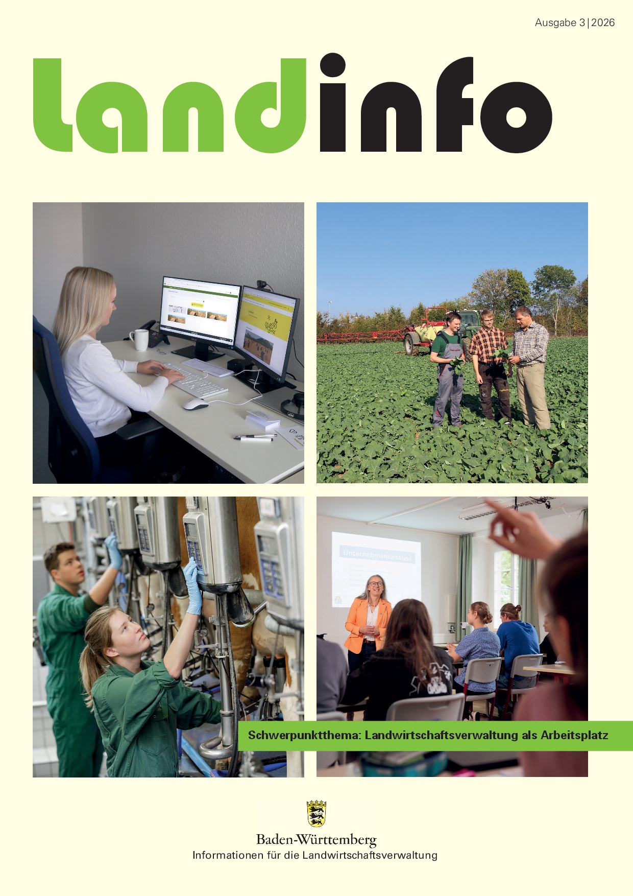 Titelbild Landinfo 3/2026
