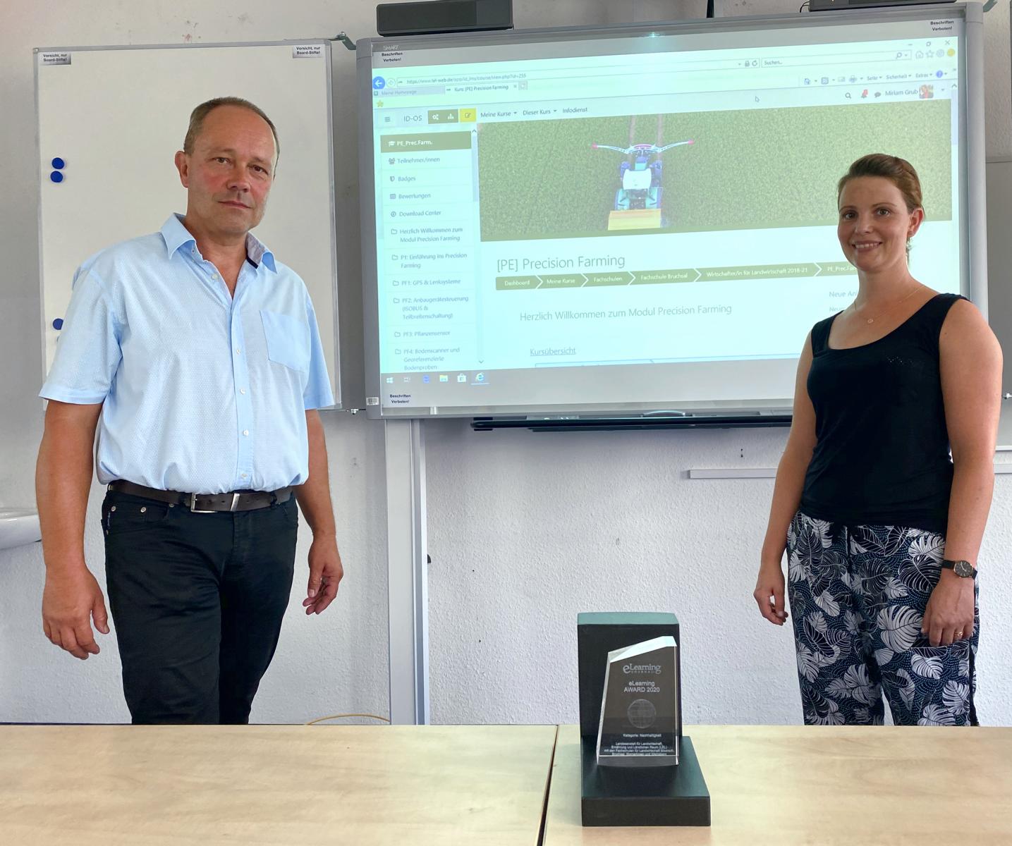 Team FSL Bruchsal mit E-Learning-Award